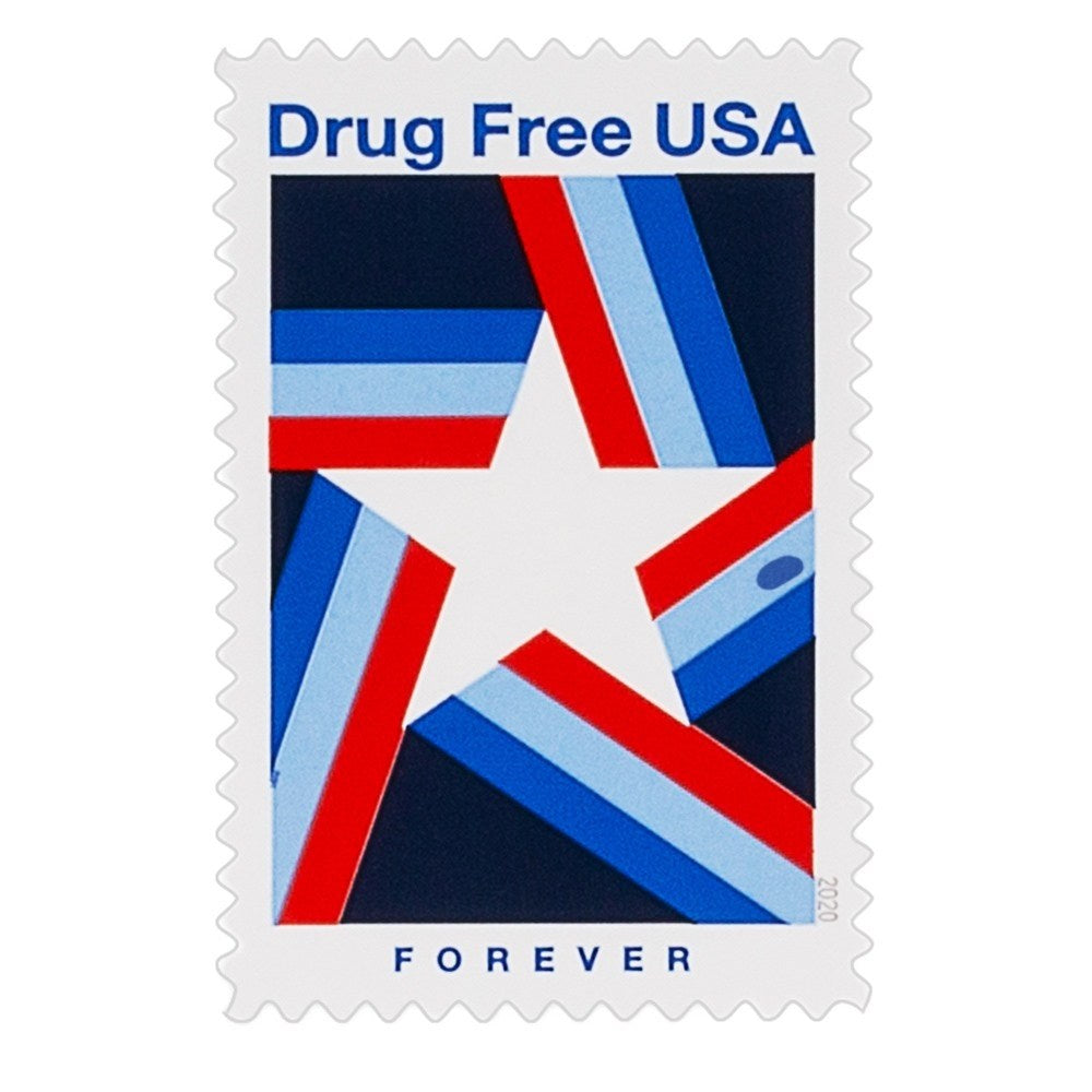 2020 Drug Free 100pcs/Pack