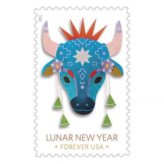 2021 Lunar New Year Ox 100pcs/Pack