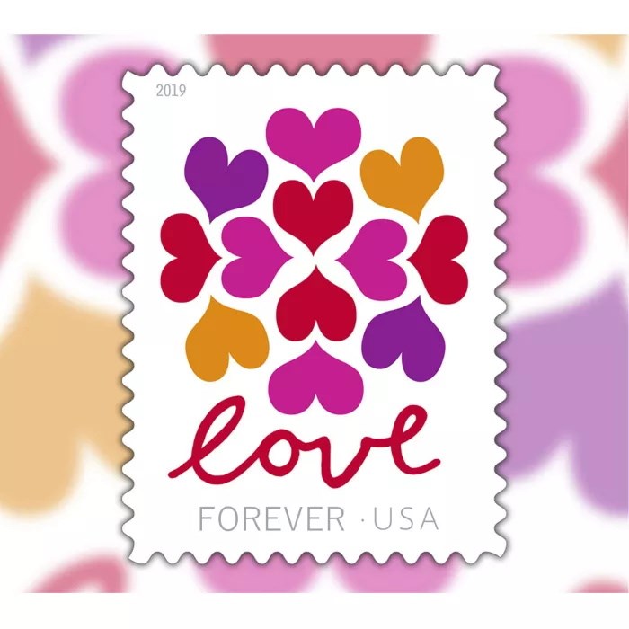 2019 Hearts Blossom Love 100pcs/Pack