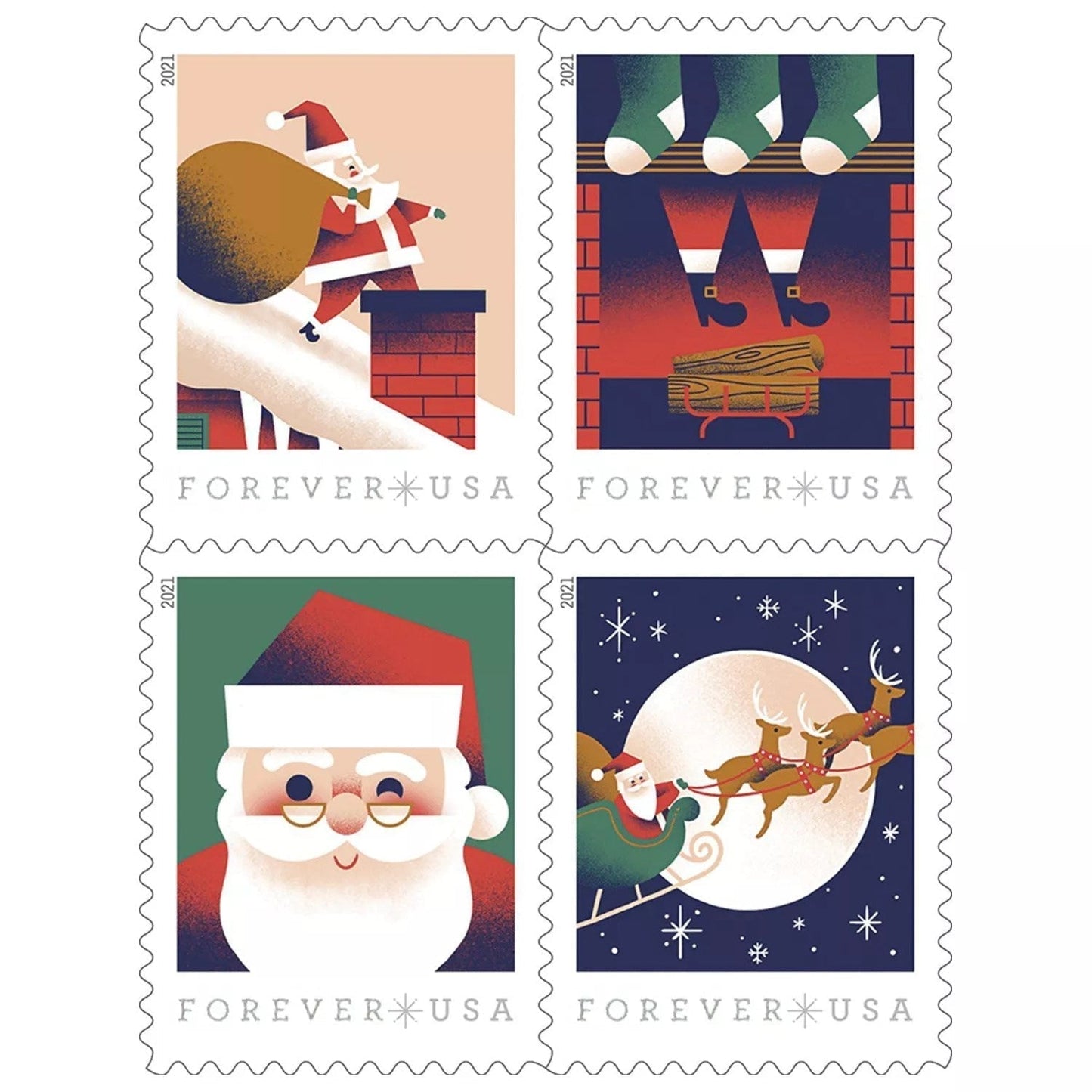 2021 A Visit from St. Nick 100pcs/Pack