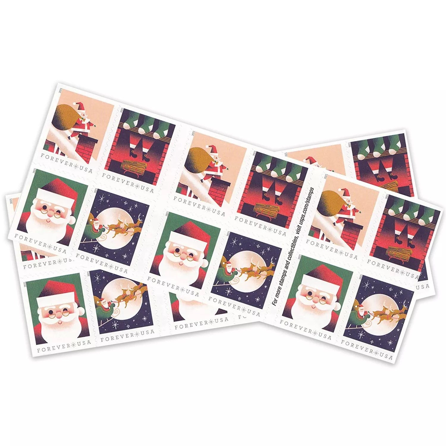 2021 A Visit from St. Nick 100pcs/Pack