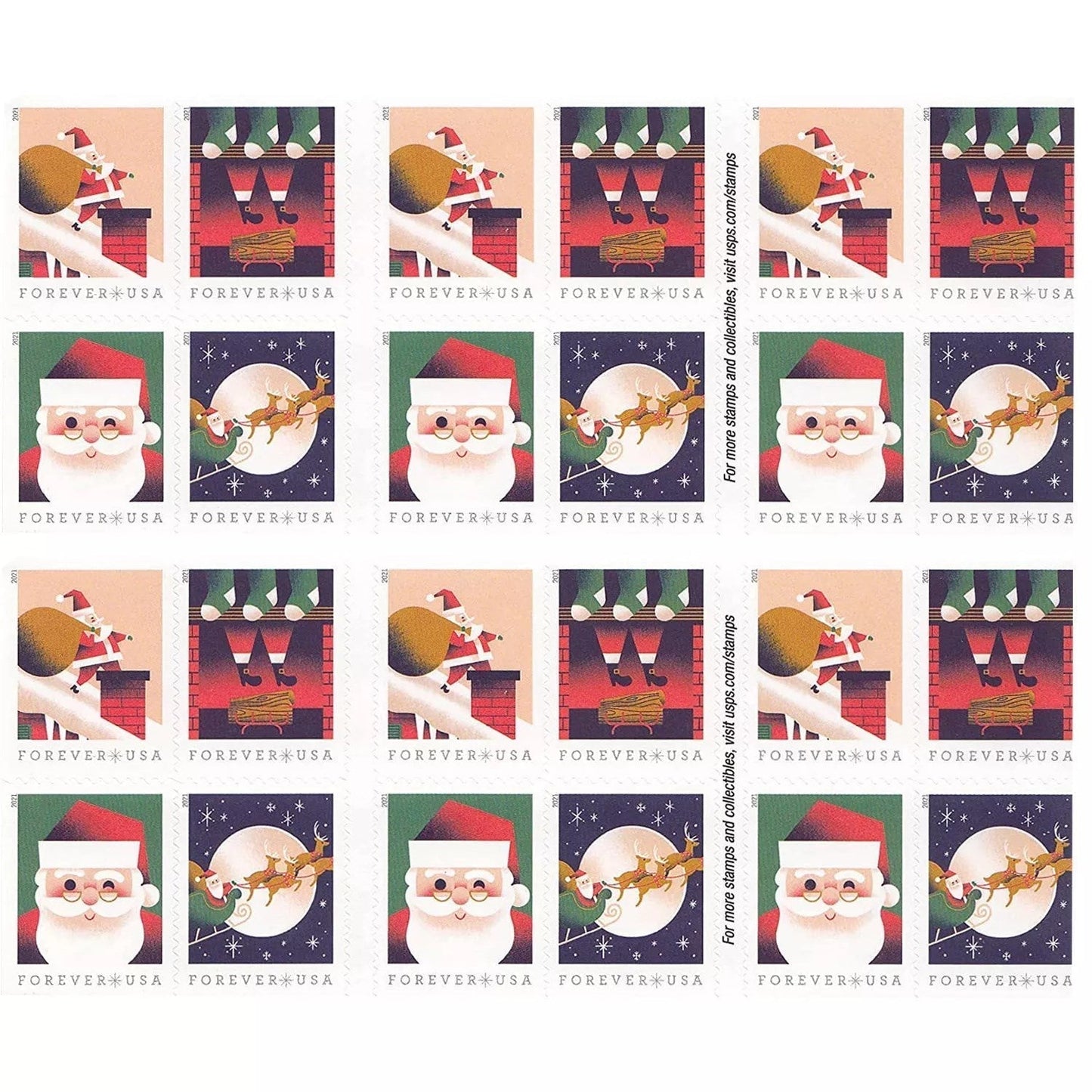 2021 A Visit from St. Nick 100pcs/Pack